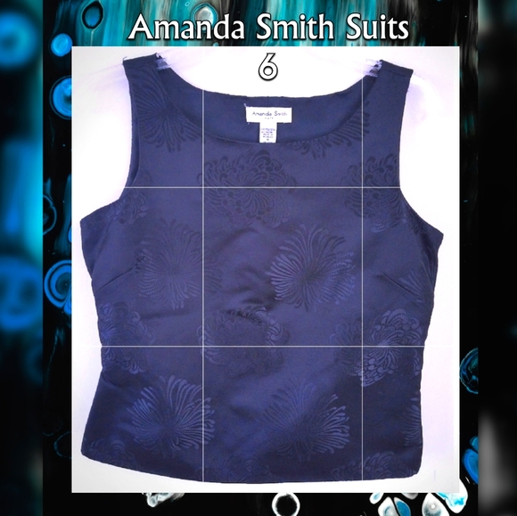 Top Bundle $25 ORDER AMANDA SMITH Top Sleeveless 6 - Picture 1 of 4